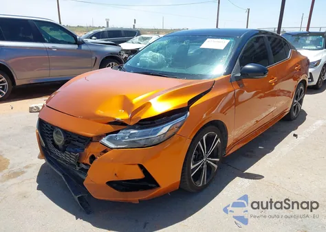 2021 Nissan Sentra Sr Xtronic Cvt z USA, uszkodzony, nr VIN 3N1AB8DVXMY266451
